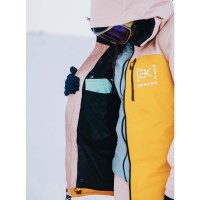 Burton Women's [ak] Embark GORE-TEX Jacket - Shadow Pink / Golden Rod