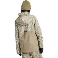 Burton Women's Frostner Anorak - Snowfall Camo / Summit Taupe