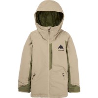 Burton Kids' Hillslope 2L Jacket - Summit Taupe / Forest Moss