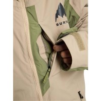 Burton Kids' Hillslope 2L Jacket - Summit Taupe / Forest Moss