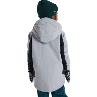 Burton Kids' Skimmer 2L Jacket - Silver Sconce / True Black