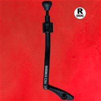 Pro Standard Push Button Quick Release for Step On Bindings - Black, Right