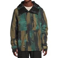Quiksilver Men's Mission Printed Jacket - Dark Ivy