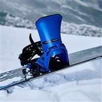 Salomon Hologram Snowboard Bindings - Blue Fire