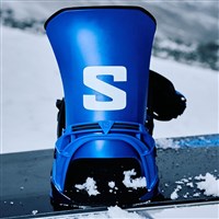 Salomon Hologram Snowboard Bindings - Blue Fire