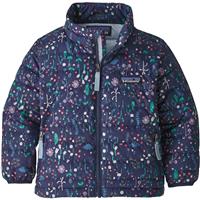 Patagonia Baby Down Sweater - Youth - Forrest Forage / New Navy