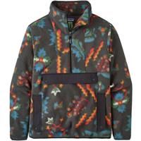 Patagonia Synch Anorak Pullover - Men's - Forest Floor / Ink Black (FFIN)