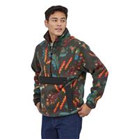 Patagonia Synch Anorak Pullover - Men's - Forest Floor / Ink Black (FFIN)