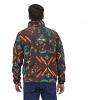 Patagonia Synch Anorak Pullover - Men's - Forest Floor / Ink Black (FFIN)