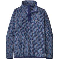 Patagonia Micro D Snap-T Pullover - Women's - Climbing Trees Ikat / Sound Blue (CTSO)