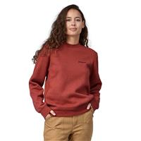 Patagonia P-6 Logo Uprisal Crew Sweatshirt - Burl Red (BURD)