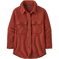 Patagonia Women's Retro Pile Shacket - Burnished Red (BURR)