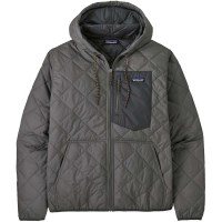 Patagonia Men's Diamond Quilted Bomber Hoody - Noble Grey (NGRY)