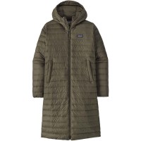 Patagonia Women's Recycled Down Sweater Parka - Pine Needle Green (PNGR)