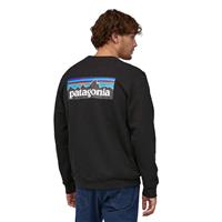 Patagonia P-6 Logo Uprisal Crew Sweatshirt - Black (BLK)