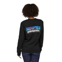 Patagonia P-6 Logo Uprisal Crew Sweatshirt - Black (BLK)