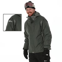 Winter's Edge Unisex Skis.com Storm Jacket - Charcoal