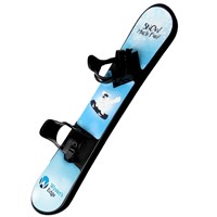 Snow Much Fun Kids Plastic Snowboard - Polar Bear