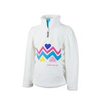 Obermeyer Ric Rac Fleece Top - Girl's - White