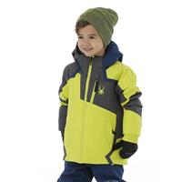 Spyder Mini Challenger Jacket - Boy's - Sharp Lime