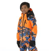 Spyder Leader Jacket - Toddler Boy's - Camo Maze Print