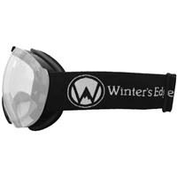 Winter's Edge Double Lens Goggle (Black Strap) - Black Frame w/ Clear Lens (A60)