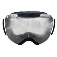 Winter's Edge Double Lens Goggle (Black Strap) - Black Frame w/ Clear Lens (A60)