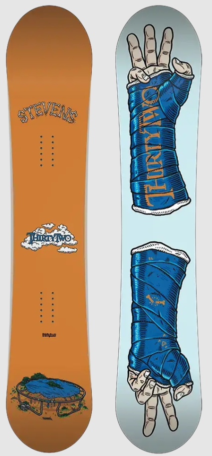 スノーボード heavenfield T ThirtyTwo Middle Earth Pro Snowboard LTD Edition | Snowboards.com